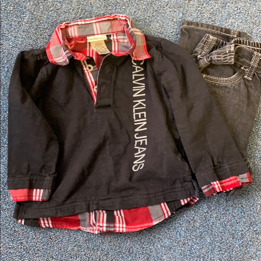 🚨Calvin Klein Toddler Set🚨